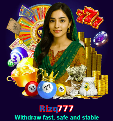 Rizq777 game app for Pakistan players